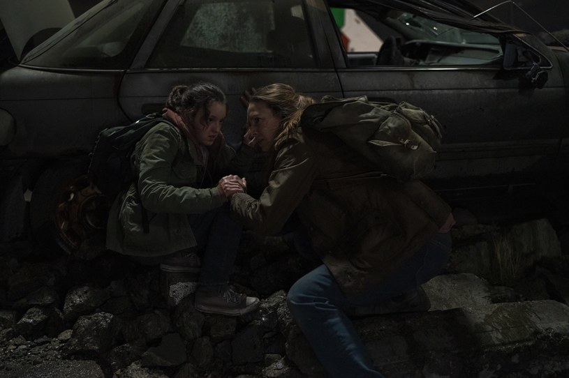 "The Last of Us": Ellie (Bella Ramsey), Tess (Anna Torv) /HBO