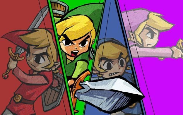 The Legend of Zelda: Four Swords - motyw graficzny /Informacja prasowa