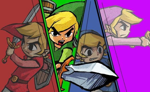 The Legend of Zelda: Four Swords - motyw graficzny /Informacja prasowa