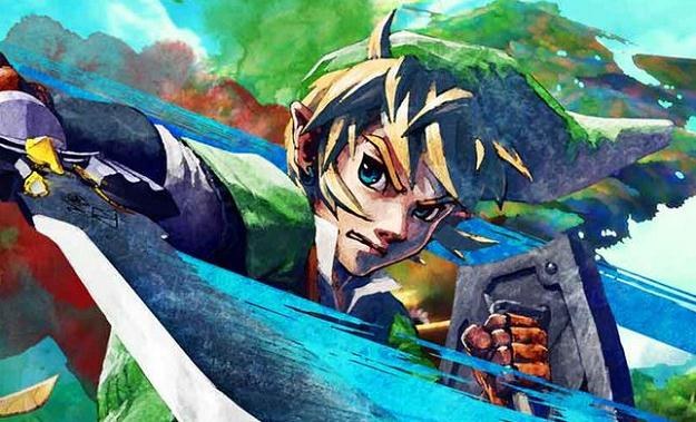The Legend of Zelda: Skyward Sword - motyw graficzny /Informacja prasowa