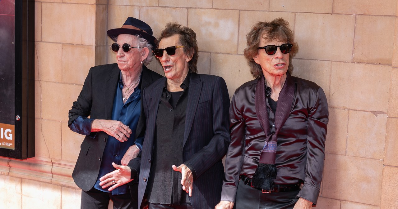The Rolling Stones - Keith Richards, Ronnie Wood i Mick Jagger /Jo Hale/Redferns /Getty Images