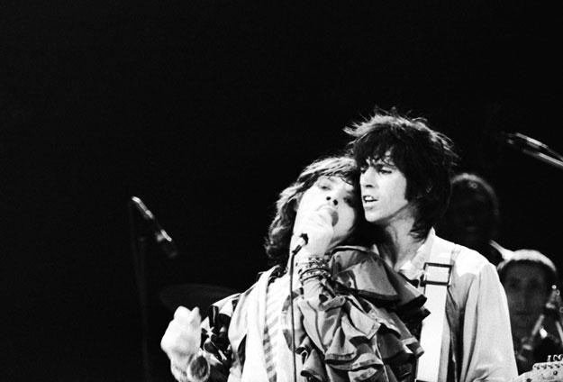 The Rolling Stones w 1976 roku: Arthur Ashe i Percy Thrower fot. John Minihan /Getty Images/Flash Press Media
