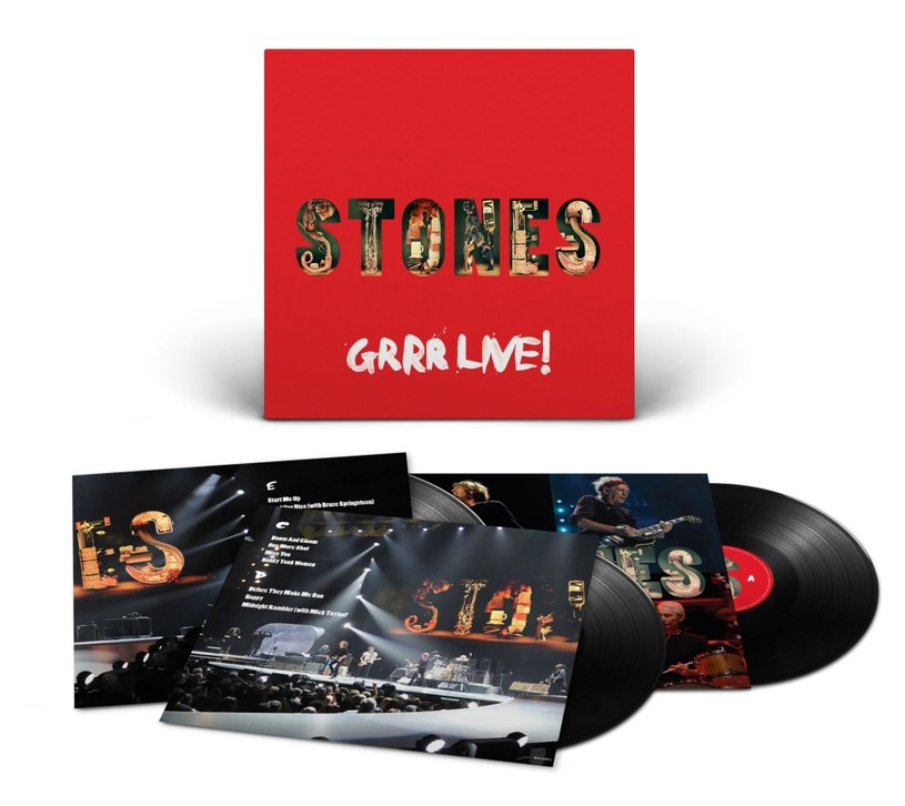 The Rolling Stones wydadzą słynny koncert m.in. na płycie winylowej /materiały prasowe /materiały prasowe