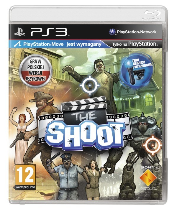 The Shoot - okładka polskiej wersji gry /Informacja prasowa