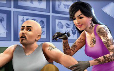 The Sims 3: Kariera - fragment okładki z gry /Informacja prasowa