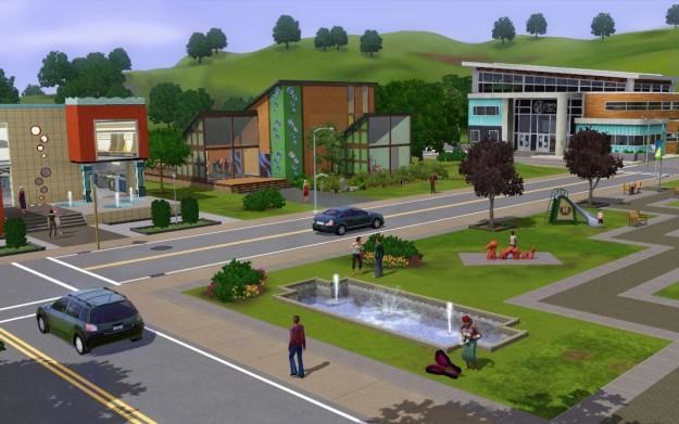 The Sims 3: Miejskie Życie - motyw graficzny /Informacja prasowa