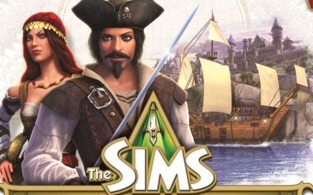 The Sims Średniowiecze: Piraci i bogacze - fragment okładki gry /Informacja prasowa