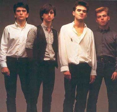 The Smiths (Marr drugi z lewej, Rourke pierwszy z prawej) /