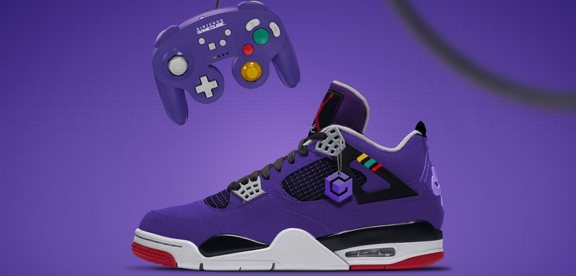 The Sole Supplier - Nike Air Jordan 4S w barwach GameCube'a, to jeden z najbardziej efektownych modeli retro obuwia /materiały prasowe