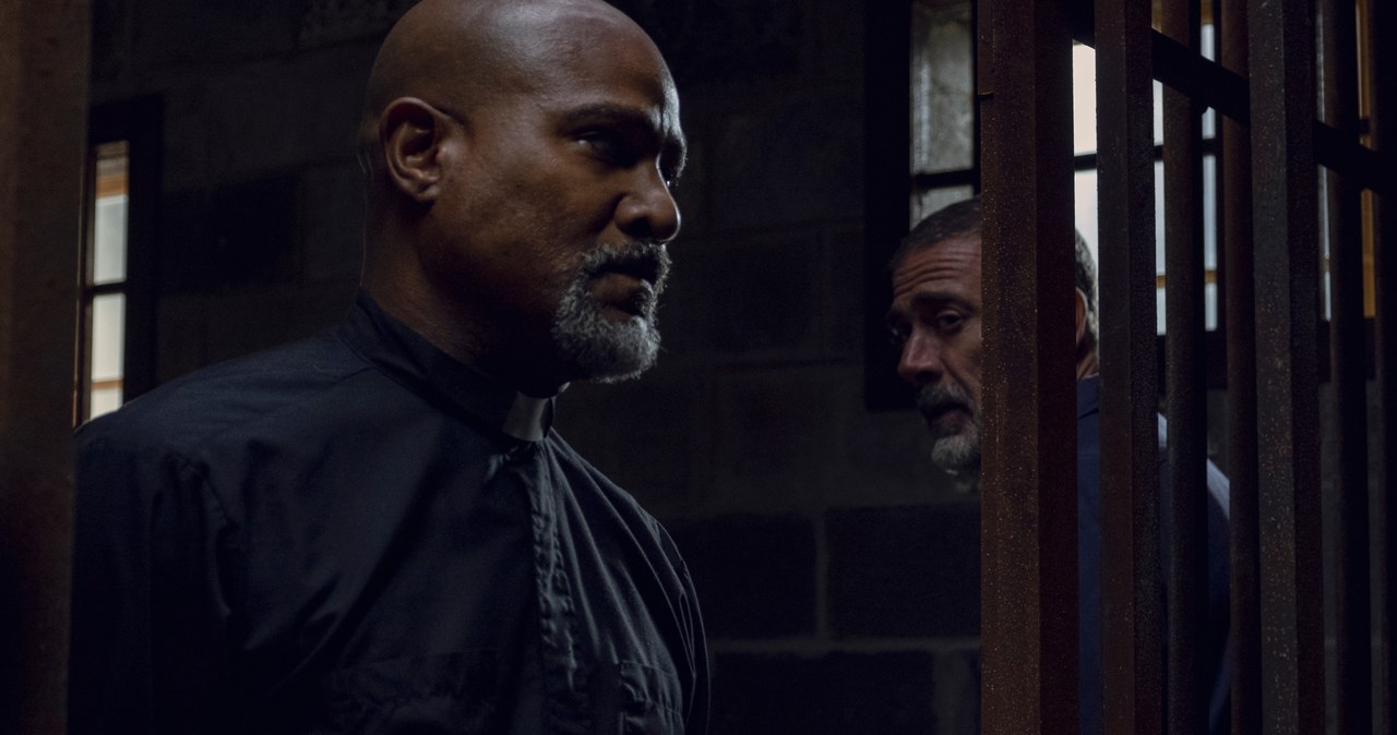 "The Walking Dead": Gabriel (Seth Gilliam), Negan (Jeffrey Dean Morgan) /FOX