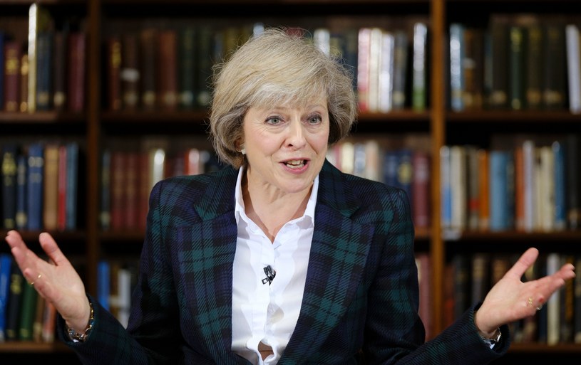 Theresa May, minister spraw wewnętrznych W. Brytanii /AFP