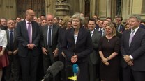 Theresa May o roli lidera partii rządzącej