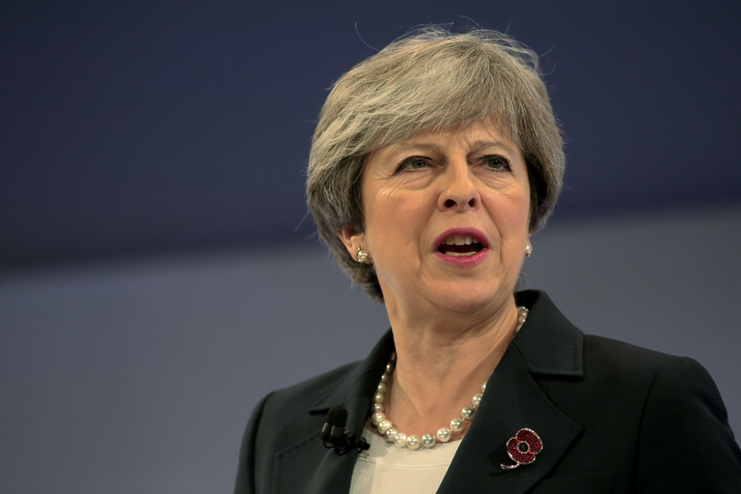 Theresa May /DANIEL LEAL-OLIVAS /AFP