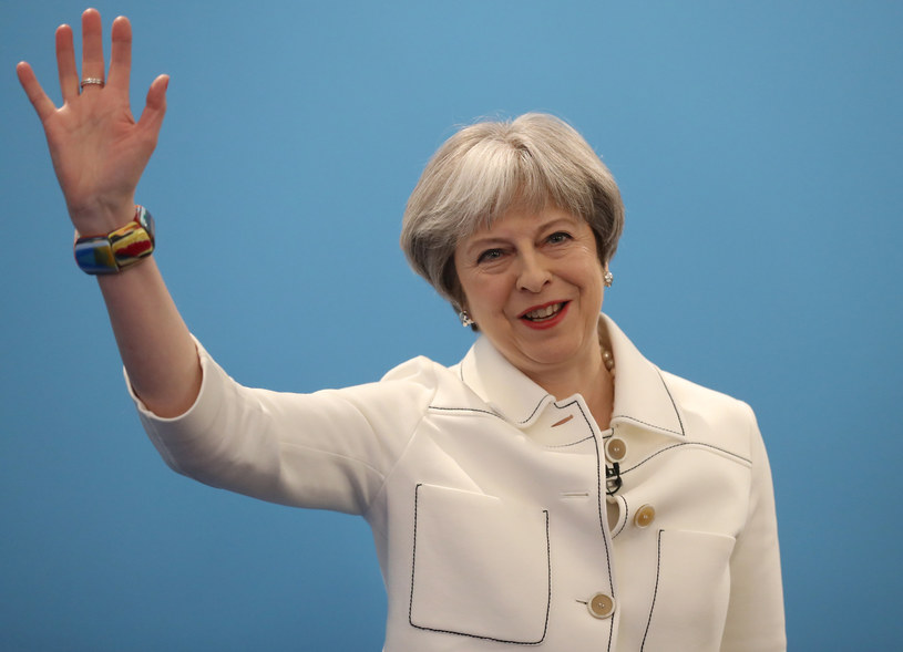 Theresa May /SIMON DAWSON /AFP