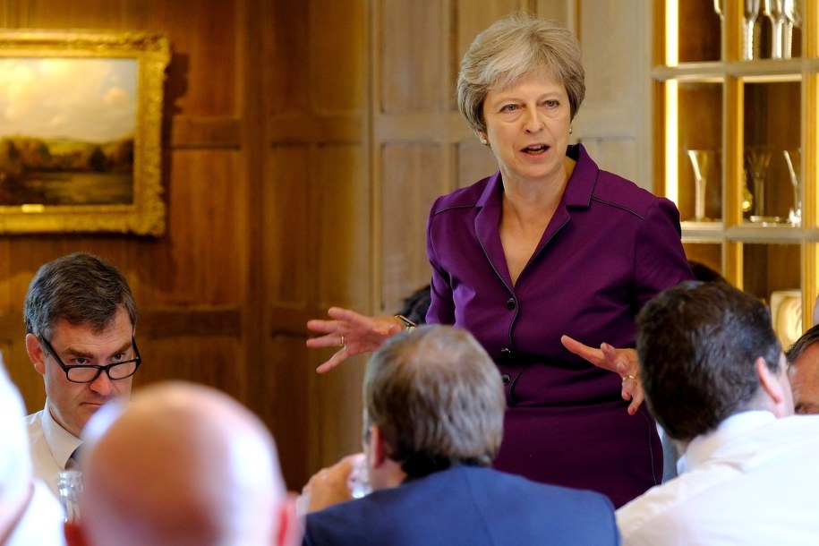 Theresa May /JOEL ROUSE / 10 DOWNING STREET / HANDOUT /PAP/EPA