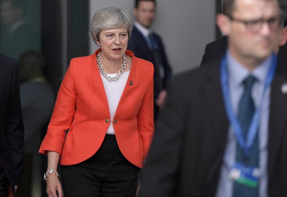 Theresa May /CHRISTIAN BRUNA /PAP/EPA