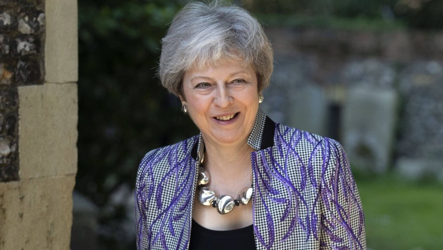 Theresa May /Steve Parsons    /PAP/EPA