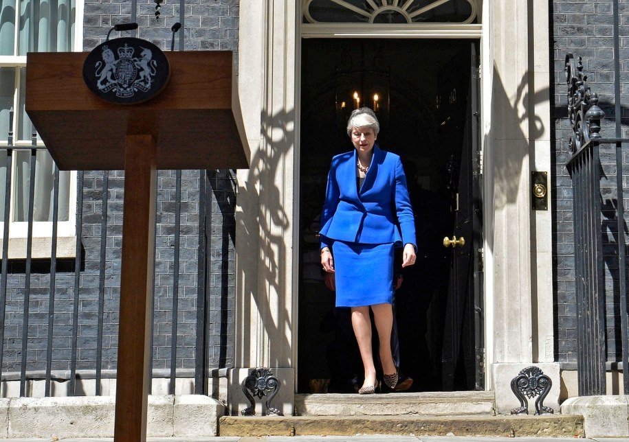 Theresa May /NEIL HALL /PAP/EPA