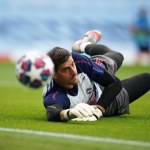 Thibaut Courtois narzeka na swoją kartę w FIFA 21