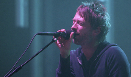 Thom Yorke (Radiohead) fot. Dove Shore /Getty Images/Flash Press Media