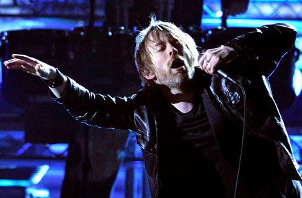 Thom Yorke (Radiohead) fot. Kevin Winter /Getty Images/Flash Press Media