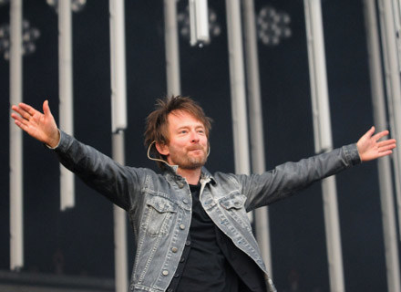 Thom Yorke, wokalista Radiohead - fot. Jim Dyson /Getty Images/Flash Press Media