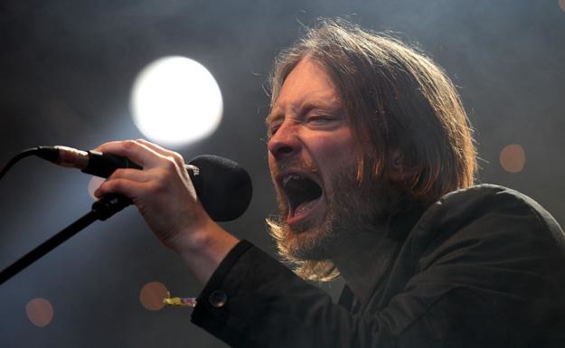 Thom Yorke, wokalista Radiohead - fot. Matt Cardy /Getty Images/Flash Press Media