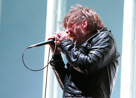 Thom Yorke, wokalista Radiohead - fot. Simone Joyner /Getty Images/Flash Press Media