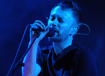 Thom Yorke, wokalista Radiohead /arch. AFP