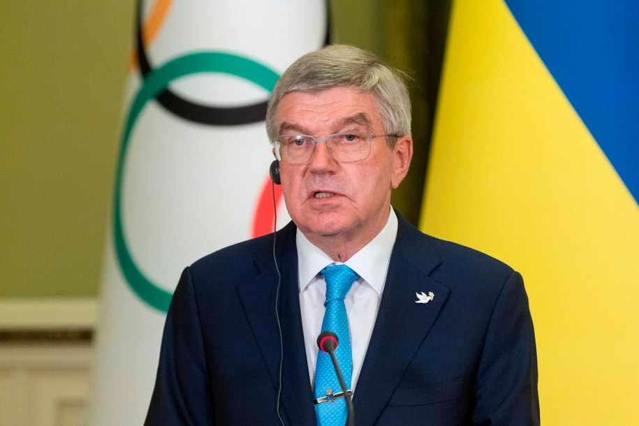 Thomas Bach /The Presidential Office of Ukraine /PAP/DPA