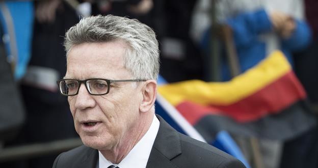 Thomas de Maiziere, szef MSW Niemiec. Fot. Maja Hitij /Getty Images/Flash Press Media