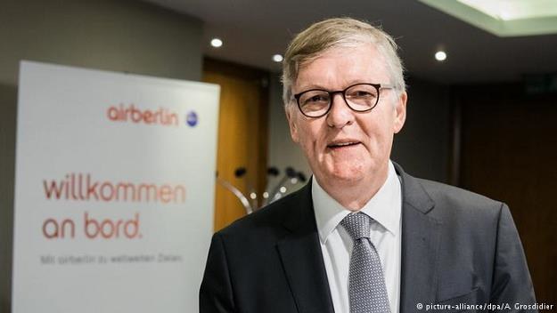 Thomas Winkelmann, dyrektor naczelny upadłej linii Air Berlin /Deutsche Welle