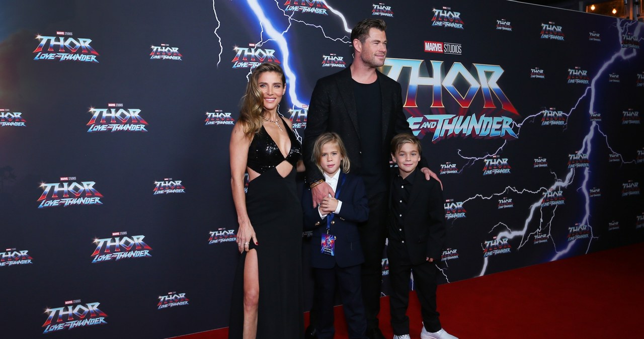 "Thor: Miłość i grom": Chris Hemsworth z rodziną na premierze w Sidney /Lisa Maree Williams/Getty Images /Getty Images