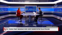 Thun w ''Gościu Wydarzeń'' o pakcie migracyjnym: To dla Polski jest dobre