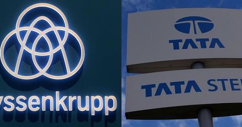 ThyssenKrupp jest drugim, a Tata Steel trzecim co do wielkości producentem stali /AFP