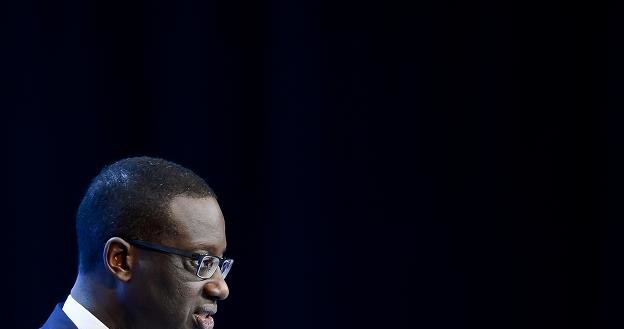Tidjane Thiam, prezes Credit Suisse. Fot. FABRICE COFFRINI /AFP