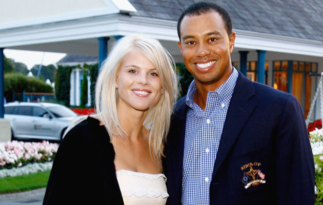 Tiger Woods z żoną, fot. David Cannon &nbsp; /Getty Images/Flash Press Media
