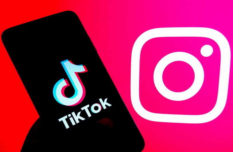 TikTok vs. Instagram. Każdy chce być pierwszy, a wychodzi różnie /Avishek Das/SOPA Images/LightRocket via Getty Images /Getty Images