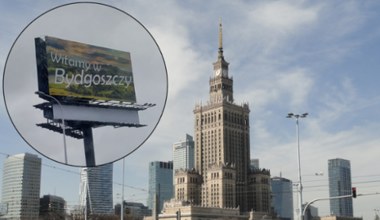 Tiktoker strollował warszawiaków. Wykupił billboard!