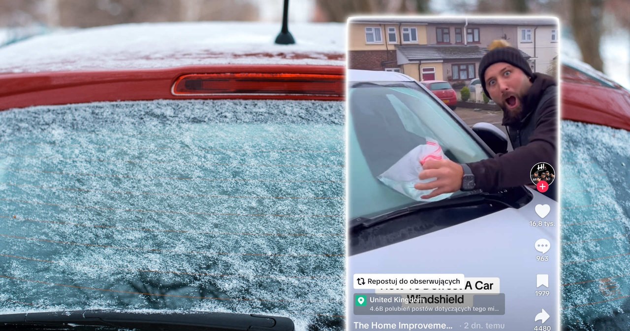 Tiktokowy sposób na rozmrażanie szyb i usunięcie lodu może być niebezpieczny /123RF/PICSEL