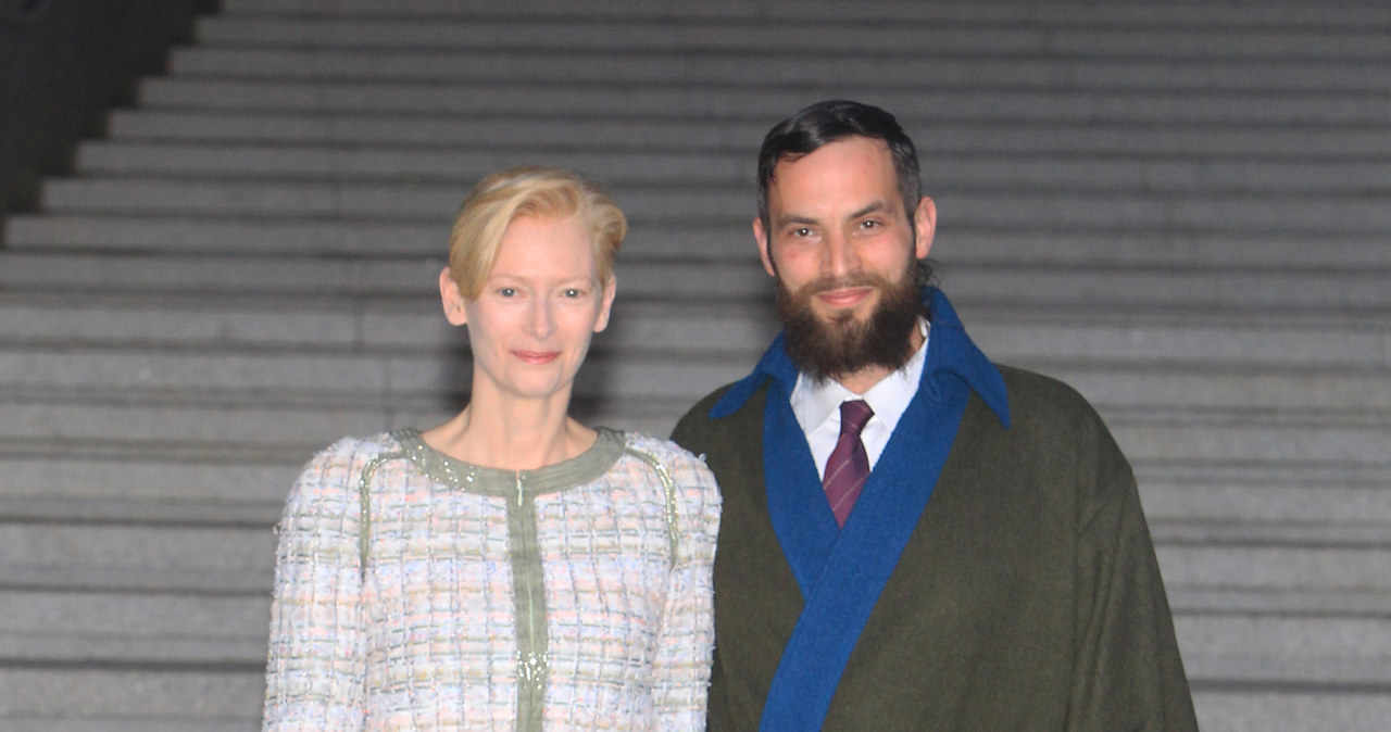 Tilda Swinton z partnerem, Sandrem Koppem /Chung Sung-Jun /Getty Images