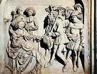 Tilman Riemenschneider, relief na grobowcu Henryka II, katedra w Bamberg /Encyklopedia Internautica