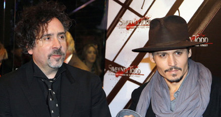 Tim Burton i John Depp /AFP