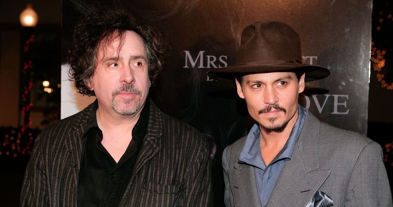 Tim Burton i Johnny Depp /Kevin Winter/Getty Images /Getty Images