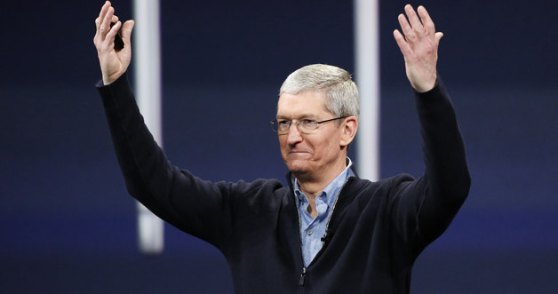 Tim Cook /Stephen Lam /Getty Images