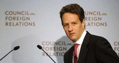 Tim Geithner, amerykański sekretarz skarbu /AFP
