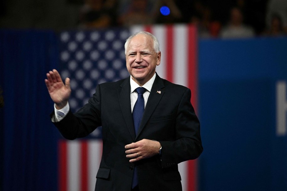 Tim Walz /BRENDAN SMIALOWSKI/AFP/East News /AFP