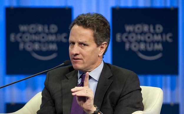 Timothy Geithner, sekretarz skarbu USA /AFP