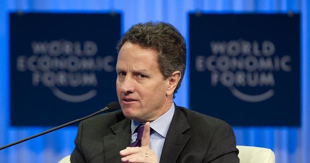 Timothy Geithner, sekretarz skarbu USA /AFP