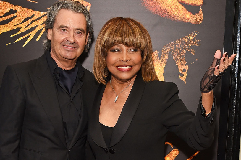 Tina Turner z mężem Erwinem Bachem (zdjecie z roku 2018) /Getty Images